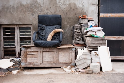 Clean and organized garage space after clearance